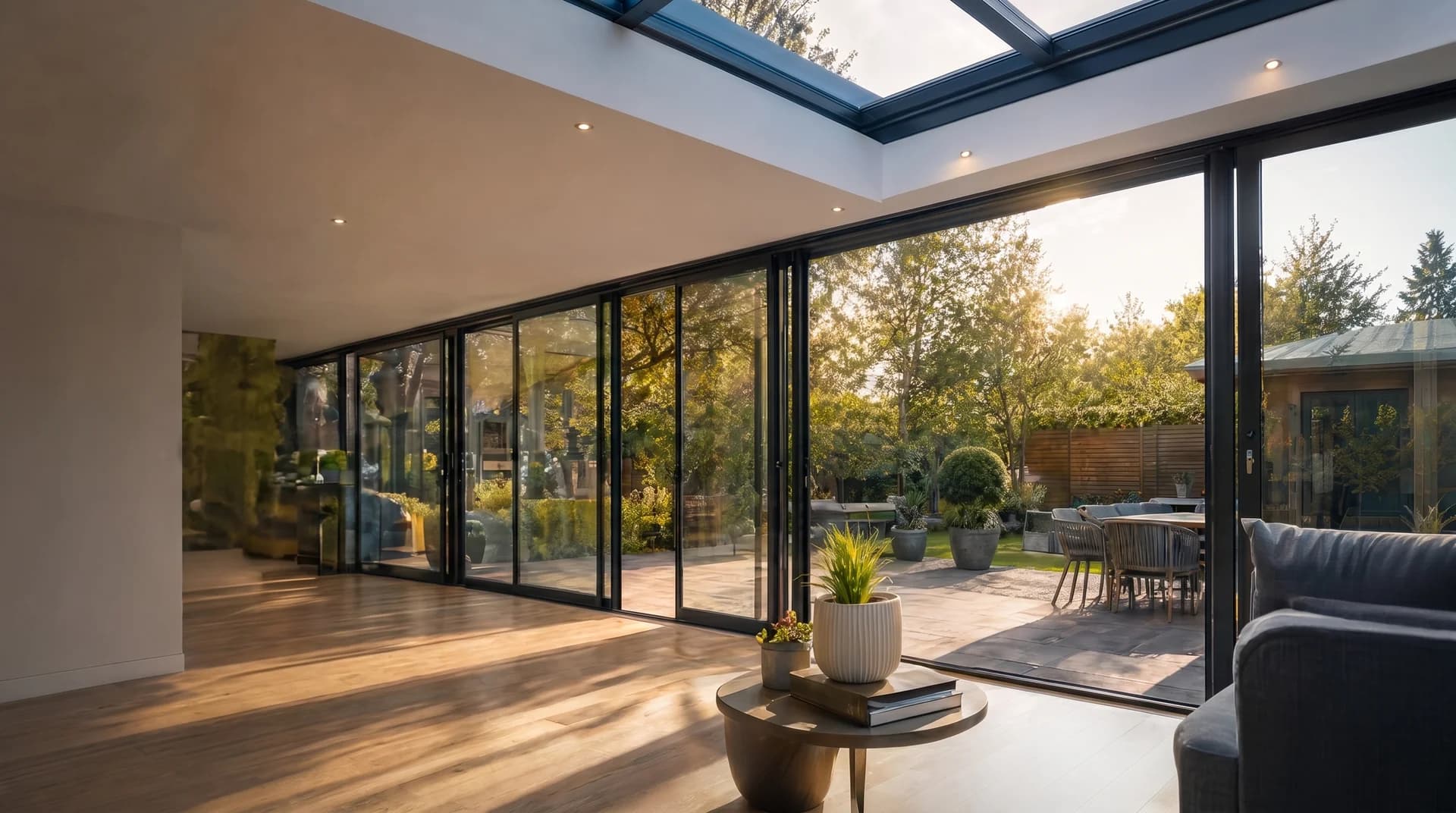 Bifold doors and roof lantern — AA Windows & Doors, Sutton Surrey